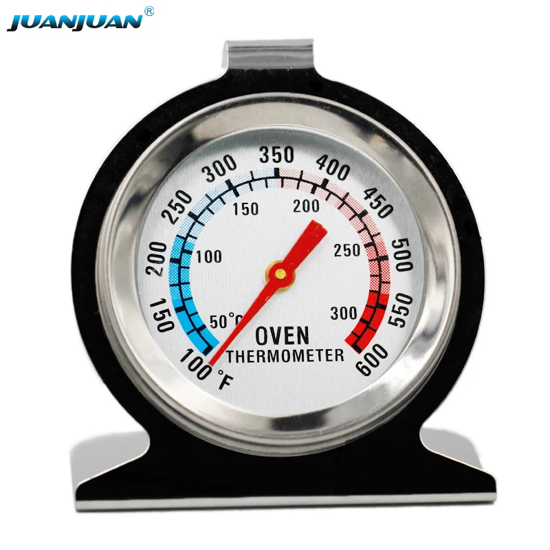 Oven Thermometer Analog - Stainless Steel Kitchen Oven Thermometer Food