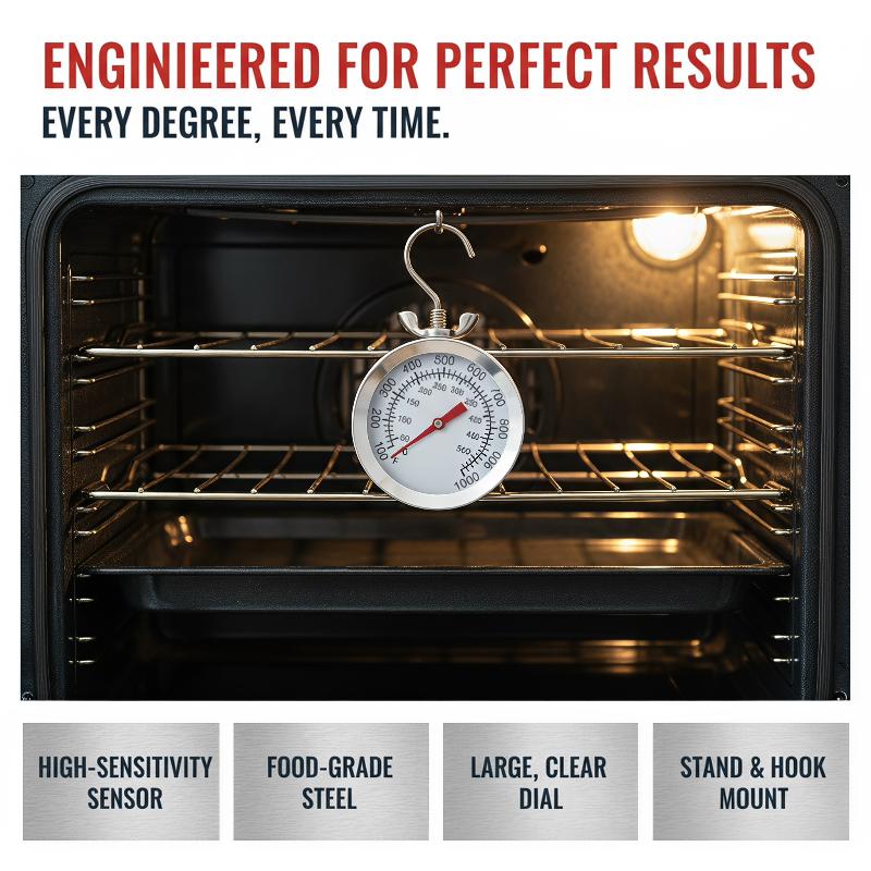 Grill Thermometer 0-500℃ Analo - огляд і ціна Oven Thermometer Analog