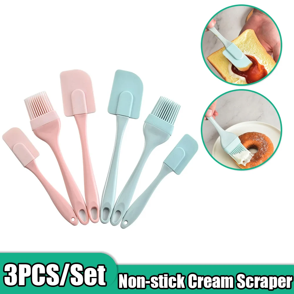 3Pcs Non-Stick Silicone Cream  - огляд і ціна Kitchen Baking Mixer