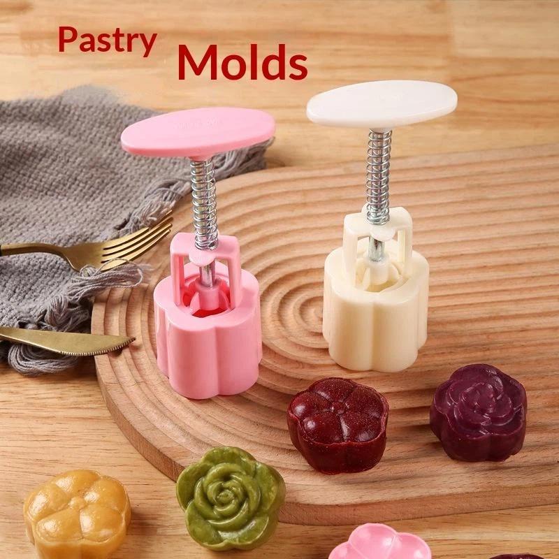 【LM】1 Set DIY Mooncake Mold Pl - огляд і ціна Kitchen Baking Torch