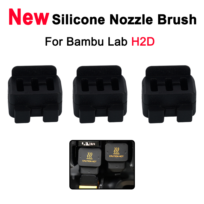 New Nozzle wiper For Bambu Lab - огляд і ціна Pastry Brush Silicone