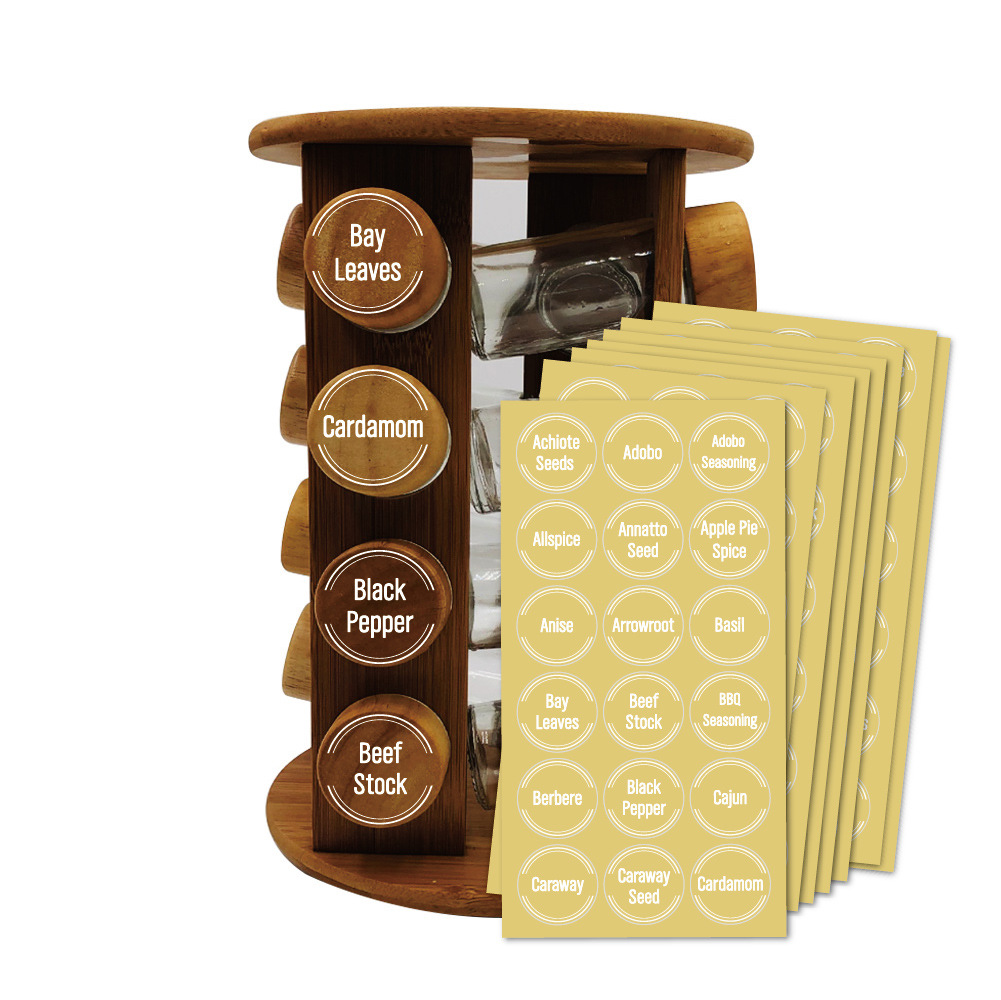 144pcs Spice Jar Labels Sticke - огляд і ціна Kitchen.Baking Labels
