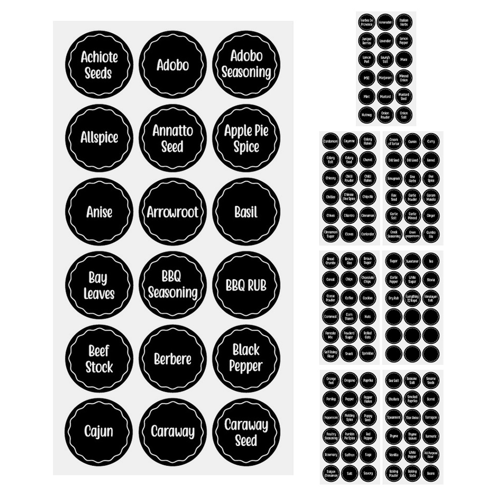 144pcs Waterproof Rectangular  - огляд і ціна Kitchen.Baking Labels