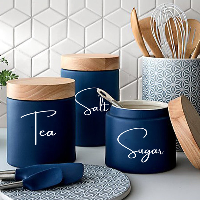8Pcs Kitchen Organization Cani - огляд і ціна Kitchen.Baking Labels