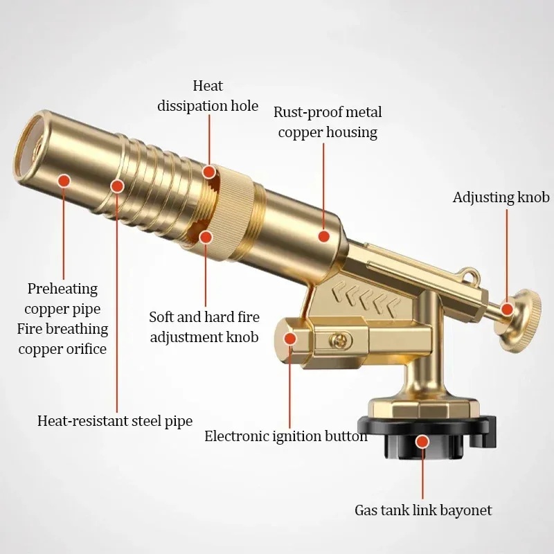 1PCS BBQ Welding Torch Gas Bur - огляд і ціна Kitchen Baking Torch
