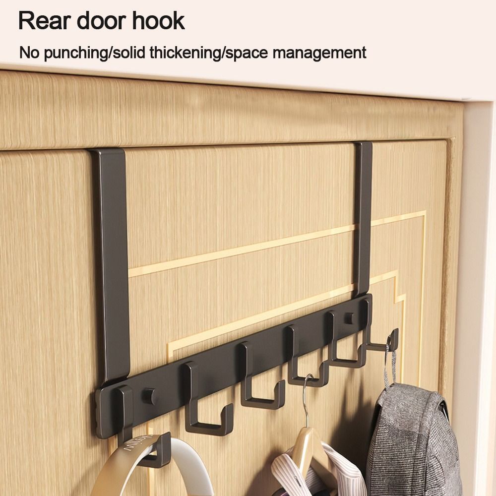 Hooks Over The Door 6 Hooks Cl - огляд і ціна Kitchen Uncle