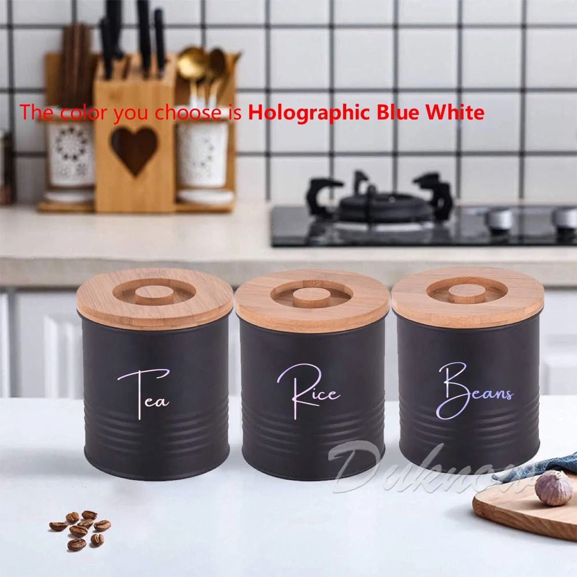 Kitchen Organization Canister  - огляд і ціна Kitchen.Baking Labels