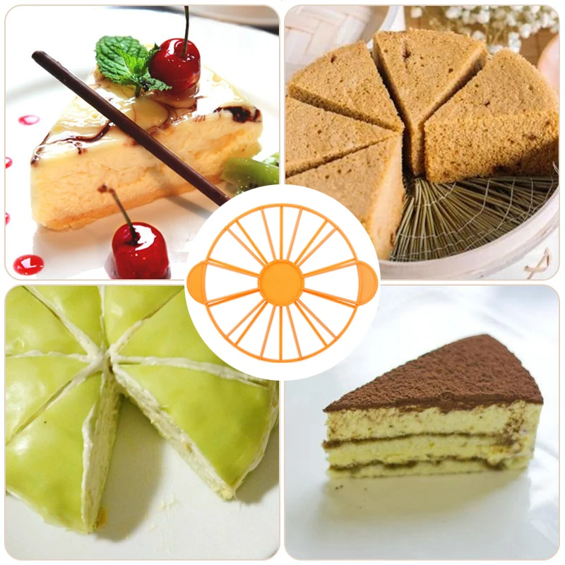 Plastic Cake Equal Portions Ro - огляд і ціна Bread Baking Kitchen Utensils