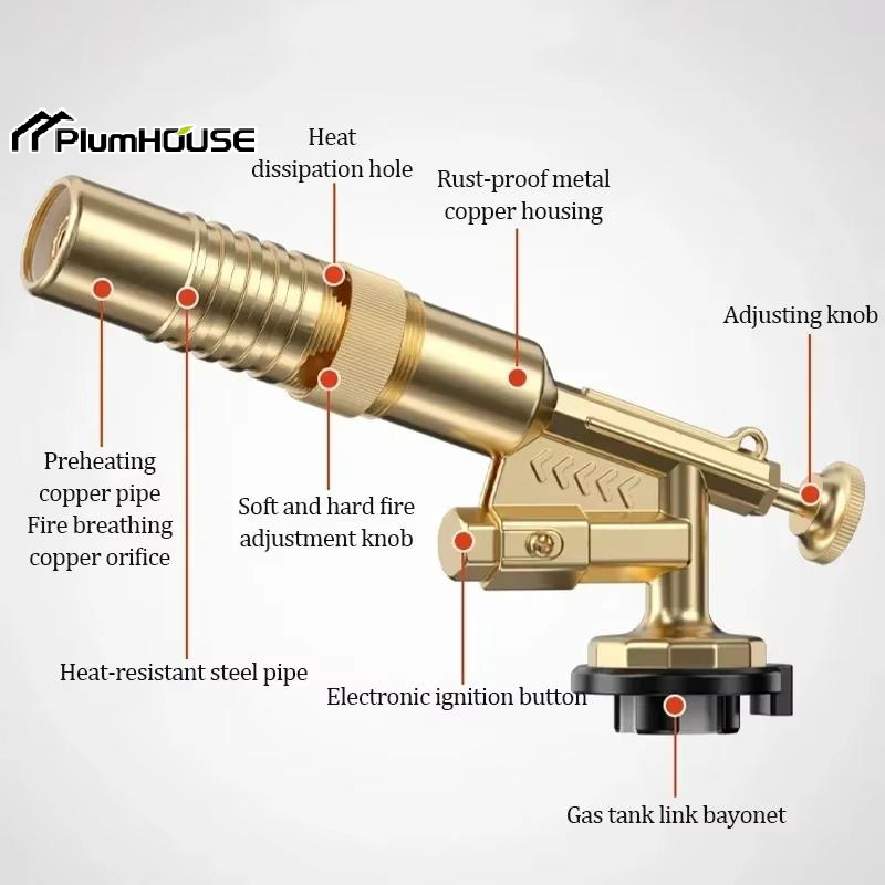 Welding Torch Gas Burner Flame - огляд і ціна Kitchen Baking Torch