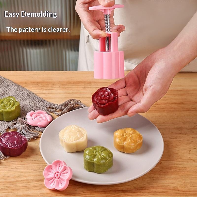 New 1 Set DIY Mooncake Mold Pl - огляд і ціна Kitchen Baking Torch