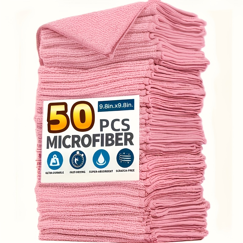 1-50Pcs Light Pink Microfiber  - огляд і ціна Kitchen Baking Mixer