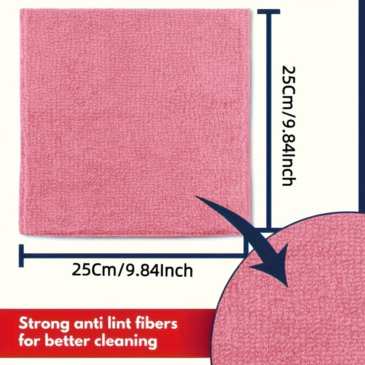 1-50Pcs Light Pink Microfiber  - огляд і ціна Kitchen Baking Mixer