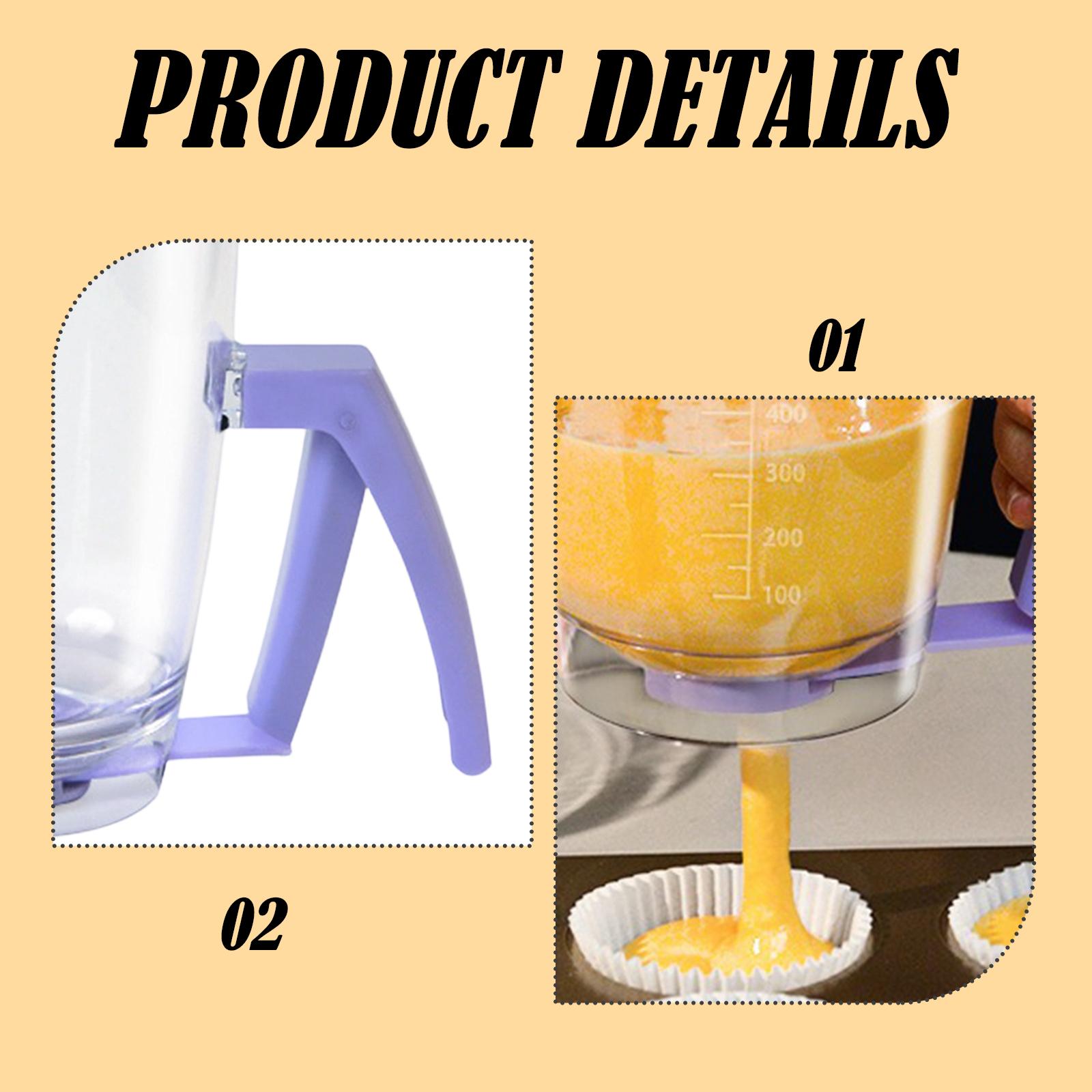 Pancake Batter Dispenser Easy  - огляд і ціна Kitchen.Baking Labels
