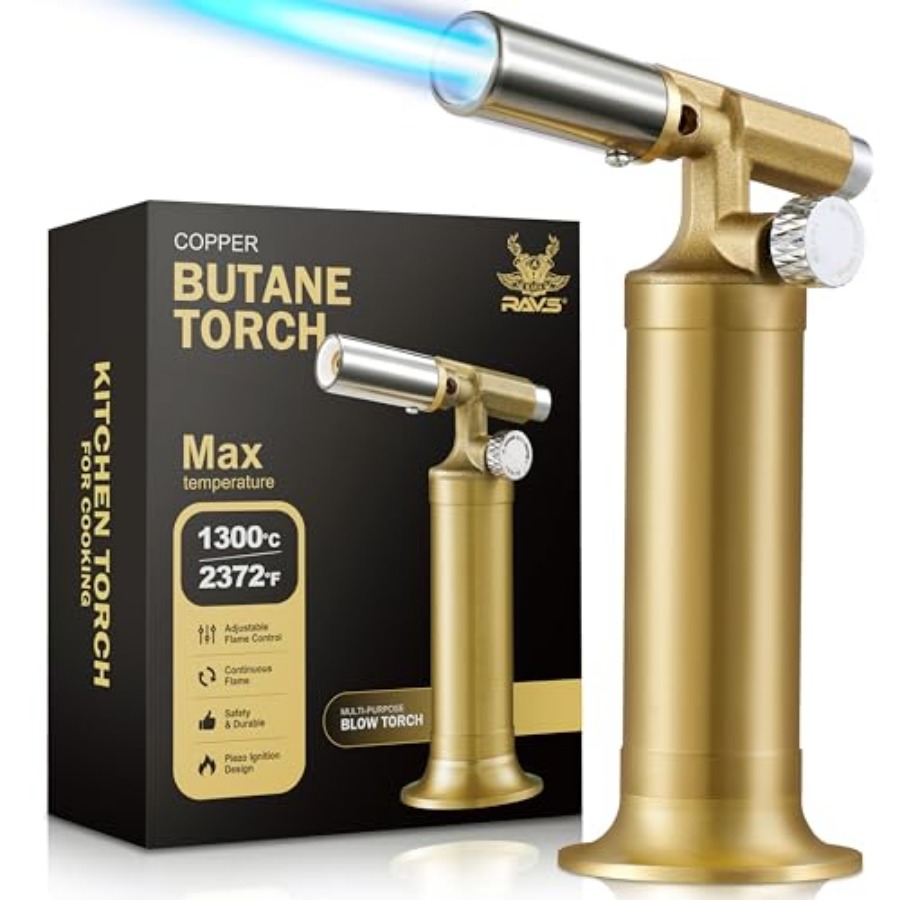 Copper Butane Torch Lighter, R - огляд і ціна Kitchen Baking Torch