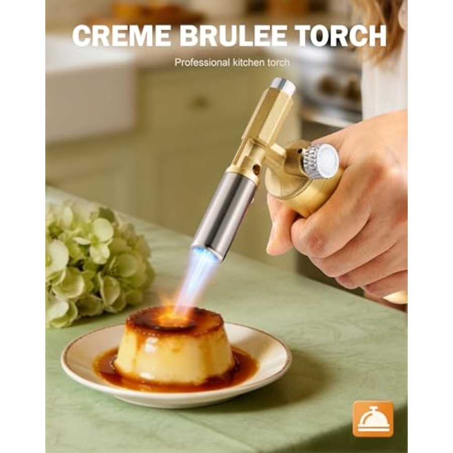 Copper Butane Torch Lighter, R - огляд і ціна Kitchen Baking Torch