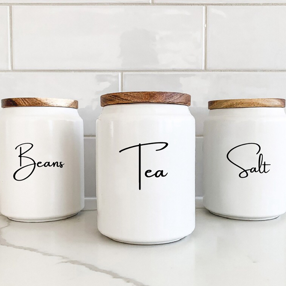 Kitchen Organization Canister  - огляд і ціна Kitchen.Baking Labels