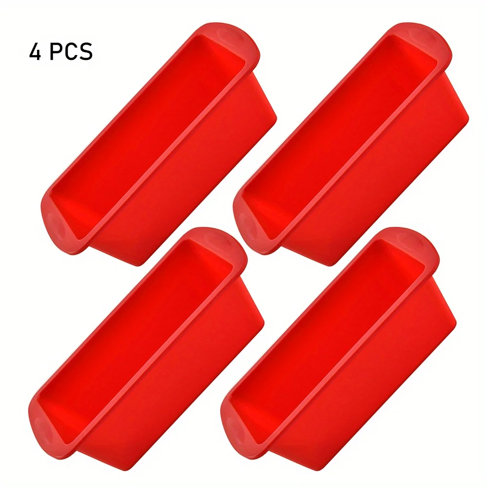 4Pcs Hot Sale Silicone Cake Mo - огляд і ціна Kitchen Baking Pans For Sale
