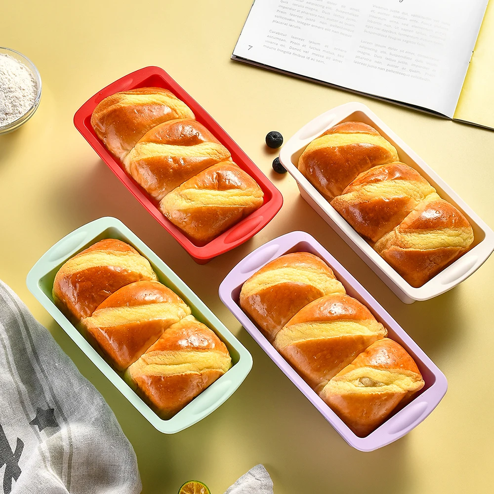 4Pcs Hot Sale Silicone Cake Mo - огляд і ціна Kitchen Baking Pans For Sale