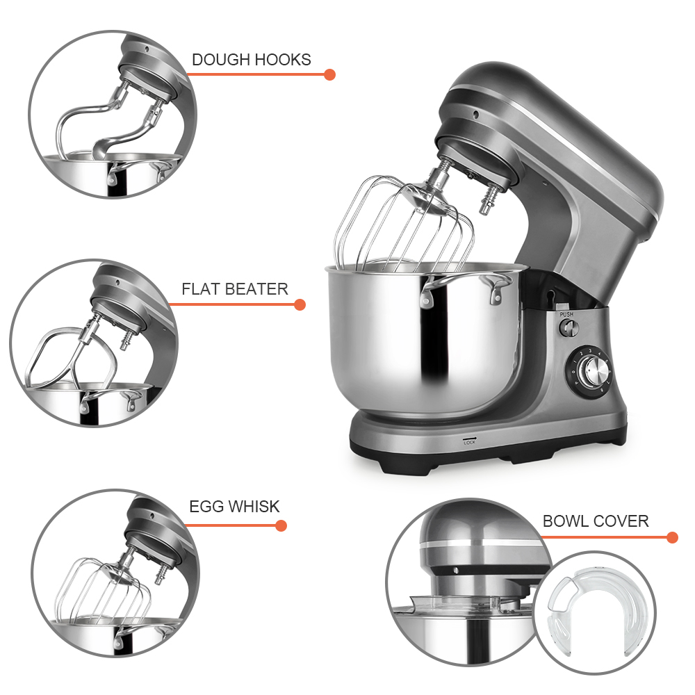 11L 2000W Large Powerful Elect - огляд і ціна Kitchen Baking Mixer