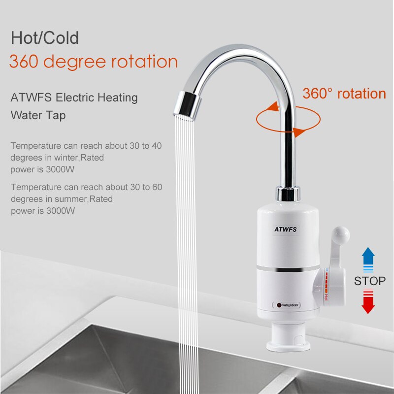 ATWFS Tankless Electric Newest - огляд і ціна Kitchen Baking Mixer