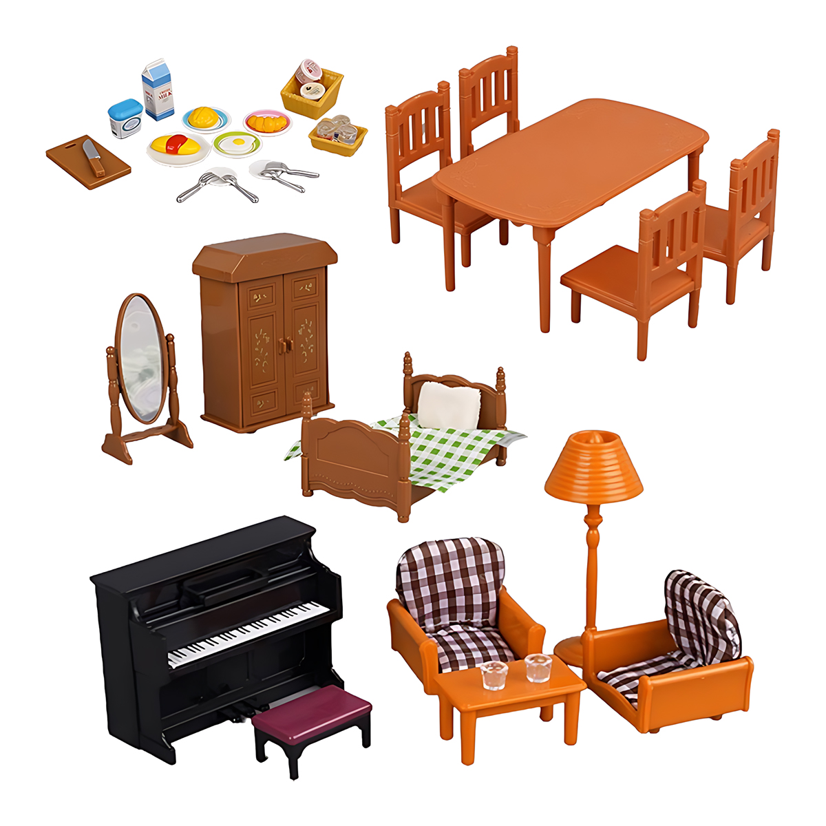 Miniature Furniture 1:12 Dollh - огляд і ціна Kitchen Uncle